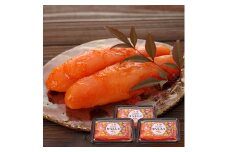 かねふく＜無着色＞辛子明太子 一本物 510g (170g×3パック) 