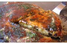 ★もつ入り！★「あるじゃんの森」特製　お好み焼きセット[F4299]