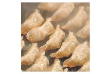 【山八】博多一口黒豚餃子(15個入×4)[F4317]