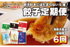 ぎょうざの山八★餃子定期便（年6回奇数月）【随時開始】[F7003]