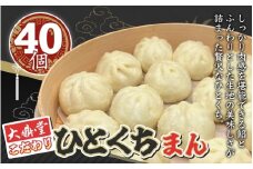 大鼎堂こだわり ひとくちまん　40個セット（20個×2袋）[F4623]