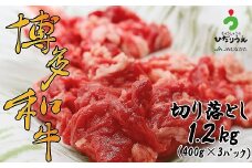 博多和牛切り落とし1.2kg（400g×3パック）[G2303]