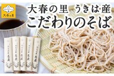 大春の里 うきは産こだわりのそば (乾蕎麦麺 200g (100g×2) 5袋入り) ソバ 蕎麦 そば 麺 乾麺 麺類 福岡県 うきは市