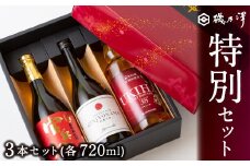 いそのさわ ふるさと納税 特別セット (日本酒・リキュール・米焼酎 各720ml) 計3本 焼酎 お酒 酒 アルコール セット 贈答用 プレゼント 贈り物 福岡県 うきは市