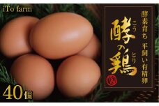 iTo farm 酵の鶏 40個