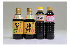 M181 カネマルゴの醤油とポン酢 4本セット