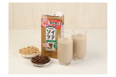 〈ふくれん〉　 国産大豆100％ 　ソイラテコーヒー　1000ml×12本　[M279P-2]　ソイラテ　イソフラボン　ソイ　　健康　たんぱく質