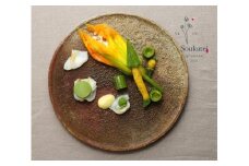 〈Miyawaka Soukatei〉お食事利用券 3000円分　[Ｍ395]　ランチ 昼食 Menu Dejeuner お昼のコース 1名様 コース料理 フランス料理 季節の食材 野菜 旬 地産地消