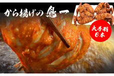 M578【鳥一】若鶏一本揚げ 大手羽６本入り
