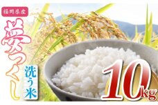 令和7年産 夢つくし 精米 10kg [M895-1] ごはん コメ ご飯 精米 白米 ブランド米