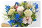 【12回定期便】★★★届いたら、いつもの花瓶に入れるだけ！簡単管理の おしゃれ ブーケ ♪初回 花瓶 付き、毎回延命剤付き！！ 