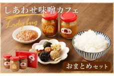 しあわせ味噌カフェ Ladybug おまとめ セット 味噌 玉みそ ひよこ豆 りんご豆 つけだれ