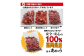 訳あり！  辛子明太子 小切 約500g(約100g×5パック) ＆ あまおう 約800g 計約1.3kgセット