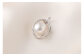 WG（K18）南洋パール 12.0mm UP ペンダント ダイヤ 0.10ct 