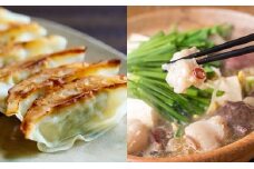もつ鍋（3～4人前）・餃子100個セット＜一品香甘木店＞