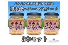 博多流 ハニーマスタード 130g×3本セット