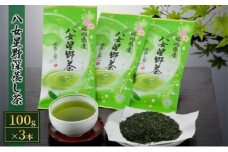 お茶 緑茶 八女茶 星野茶 深蒸し茶 100g×3本詰め