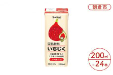 豆乳飲料（いちじく）200ml×24本入り福岡 九州産 とよみつひめ 大豆 ※配送不可：北海道・沖縄・離島 