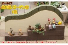 ロータイプ軽量塀（階段状ステップ付き）1個【配送不可：北海道・沖縄・離島】