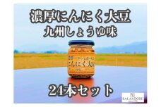 濃厚にんにく大豆_九州しょうゆ味_24本セット