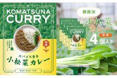 小松菜カレー 4個