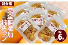 無添加ドライフルーツ（柿チップ）約60g×6