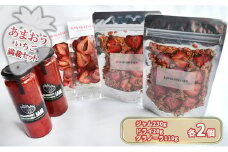 ジャム ドライフルーツ グラノーラ セット あまおうジャム 230g×2＋あまおうドライ 20g×2＋いちごいちごいちごあまおうグラノーラ 110g×2