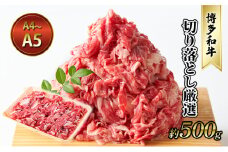 牛肉 切り落とし 約500g 博多和牛 A4～A5 国産 和牛 肉 お肉 牛 冷凍 送料無料 配送不可：離島 
