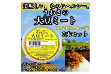 大豆 加工品 うわさの大豆ミート スパイスカレー味 80g×3本 セット 健康 ヘルシー