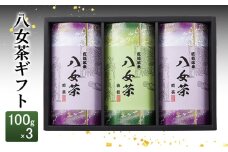 八女茶 ギフト 100g×3 SGY-40 お茶 茶 緑茶