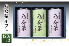 八女茶 ギフト 120g×3 SGY-50 お茶 茶 緑茶
