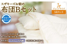 S42 スザキーズ お勧め ジュニア布団 Bセット（パラレーヴ内蔵タイプ）