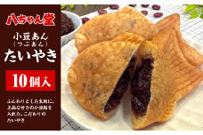 T9 小豆あん（粒あん）普通サイズ たいやき (10個入) たい焼き おやつ 和菓子 福岡県 みやま市