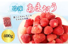 A192 冷凍あまおう 合計 1袋(400g) 冷凍 あまおう いちご イチゴ 福岡県 みやま市