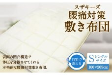 S23 スザキーズ 洗える 腰痛対策 敷き布団 シングル サイズ 寝具 洗濯可