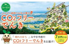 Z5 みやま市産 CO2 フリーでんき （2,500円×7ヶ月分） 電気料金 電気代 電力 エネルギー 節約 福岡県 みやま市