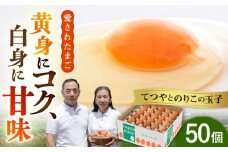 てつやとのりこの 玉子【 50個 】《糸島》【板垣ファーム】[AWD002]
