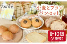 栽培期間 農薬 科学肥料 不使用 小麦 と ブラン の パン セット ( 卵 / 乳製品 不使用 )《糸島》【天然パン工房楽楽】【いとしまごころ】[AVC017]