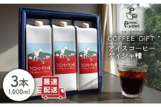 アイスコーヒー ゲイシャ種 3本 セット 糸島市 / Petani coffee [ALC009]