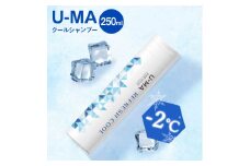【夏季限定】U-MAクール シャンプー 1本 《糸島》【ZERO PLUS】シャンプー ノンシリコン 夏 冷感 [AHE014]