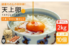 たまごかけご飯 セット ★ 卵 10個 / お米 2kg / たまごかけ ご飯 専用 醤油 《糸島》【株式会社おおはまファーム】 [AKH009] 鶏卵 卵 平飼い 平飼い卵 玉子 たまご 卵かけご飯 玉子かけご飯 TKG