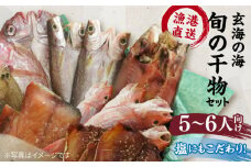 塩 にも こだわり 玄海 の 海 旬 の 干物 大満足 セット ( 5～6人 向け ) 《糸島》【福ふくの里】[ALD004]