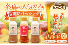海辺 カフェ の 自家製 ドレッシング イタリアン 味 2種類 3本 セット 《糸島》【ココペリ】調味料/食卓/健康 [ALE004]