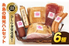 ＼DLG金賞受賞！／糸島の陽光 ハム 5種 セット 3 《糸島》 【志摩スモークハウス】ハム ソーセージ 食べ比べ[AOA003]