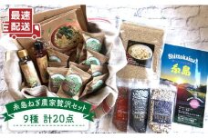 糸島 ねぎ 農家 贅沢 セット  9種 20点 《糸島》 【Carna】 [ALA020]