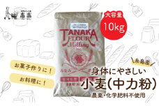 【 業務用 】 伊都 の かおり ( 中力粉 ) 10kg 《糸島》【天然パン工房楽楽】【いとしまごころ】 [AVC063]
