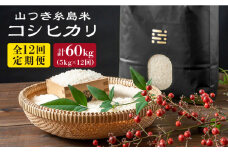 【全12回定期便】糸島 で 農薬 を使わずに育てた 山つき 糸島米 5kg （ コシヒカリ ）《糸島》【itoshimacco / 株式会社やました】 [ARJ036]