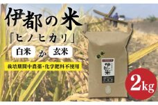 【玄米】伊都の米 （ ヒノヒカリ ） 2kg 糸島市 / 伊都福祉サービス協会 [APL001-2] 米 白米 玄米