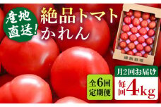 【全6回定期便】糸島産 絶品トマト かれん (4kg28玉前後) 糸島市 / シーブ 野菜 とまと 大玉トマト [AHC067]