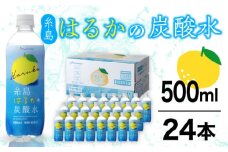 【期間限定】糸島はるかの炭酸水 500ml×24本入り 糸島市 / スターナイン [ARM021] 炭酸水 ペットボトル 500ml 24本